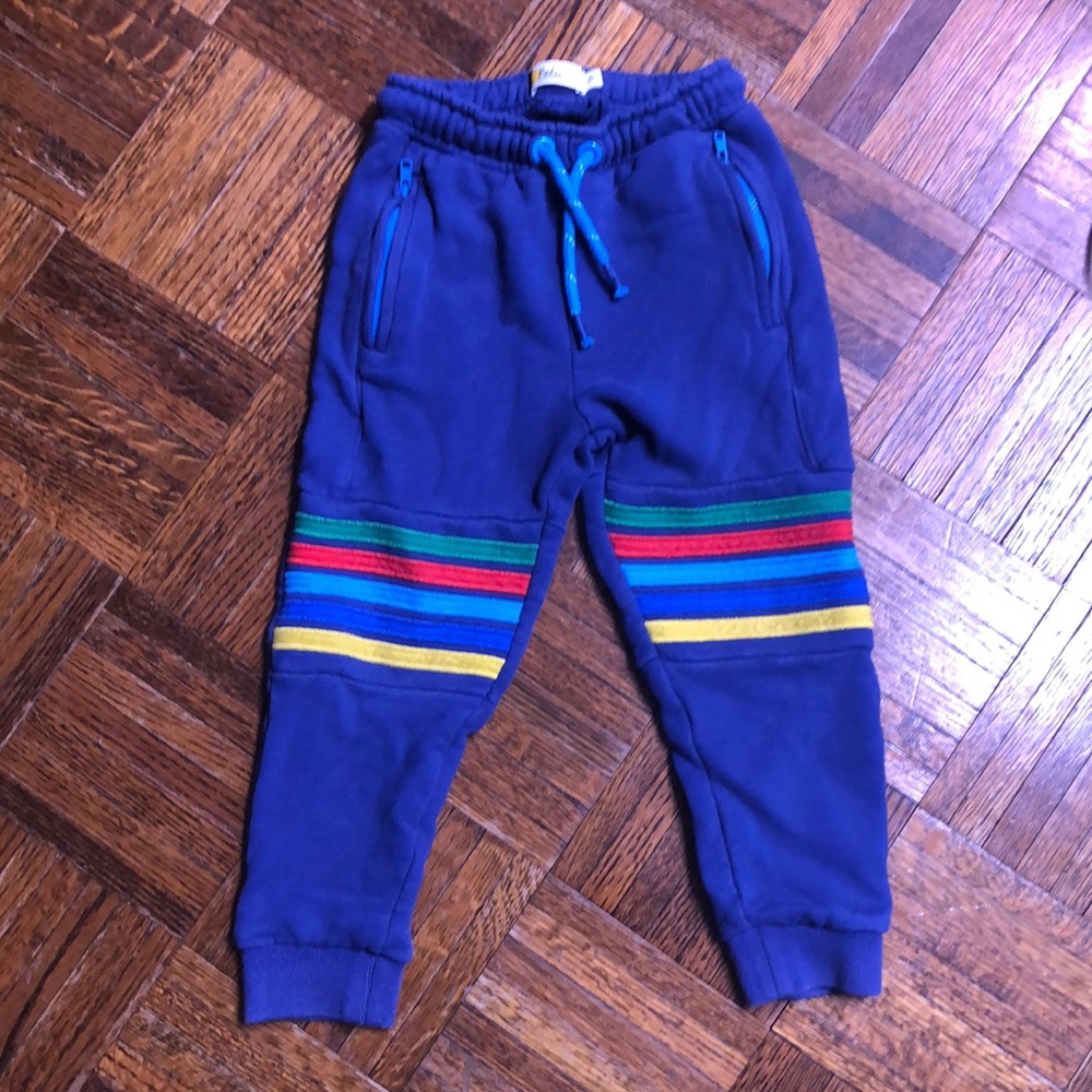 Toddler Rainbow Warrior Knee Blue Sweatpants